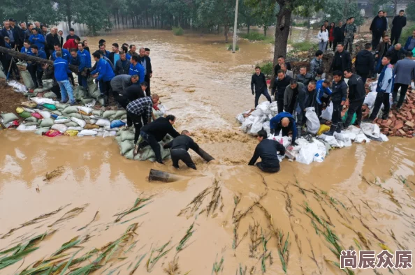 哥哥下面好大致命洪灾让我们团结一心共克时艰重建美好家园