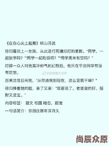 在你的心尖上起舞小说txt据说作者已完结新文甜宠依旧还有番外篇正在创作中