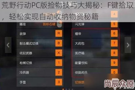 荒野行动PC版高效拾取攻略：F键速捡搭配自动拾取，热门技巧助你领跑战场